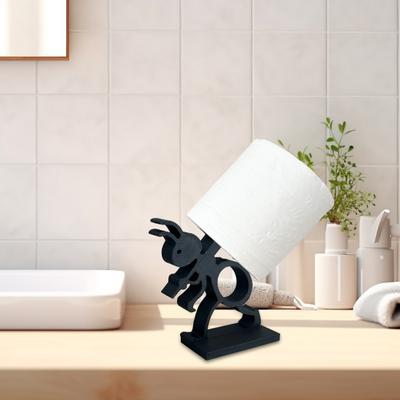 Ant Cart Shape Toilet Paper Holder 3D Printed Lightweight Ant-themed Ant Toilet Paper Rack Bathroom Accessory