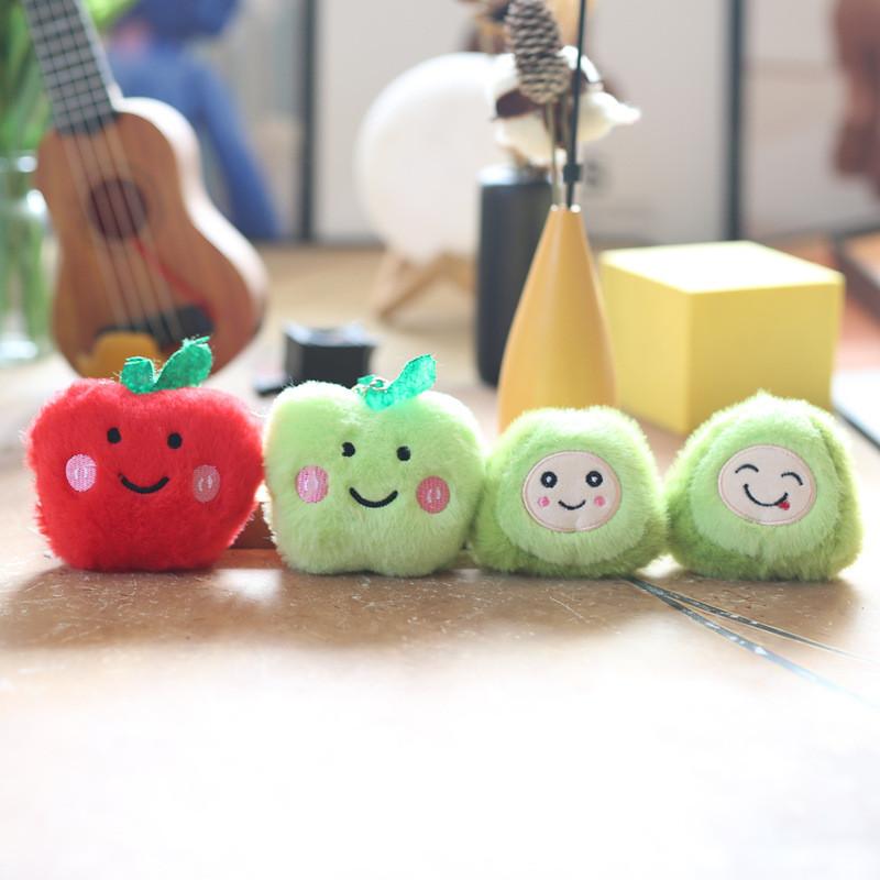Plush Avocado Keychain Super Soft Stuffed Toy Bag Gift For Kids Teens