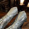 Medieval Nazgul Etching Gloves Set Medieval Knight Gothic Gauntlet Gloves Pair