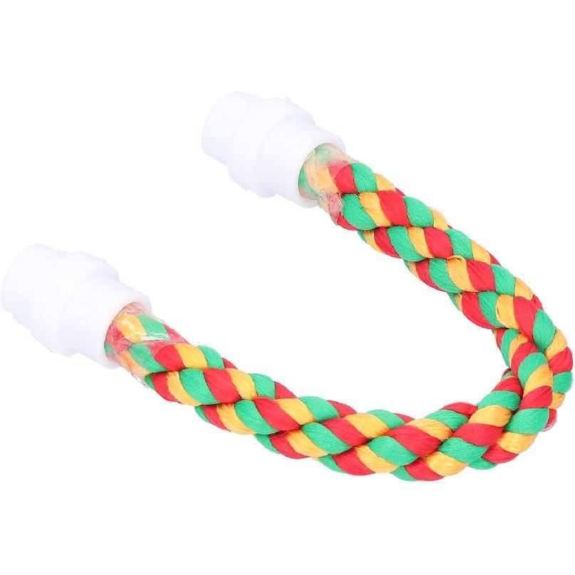 Bird Chew Toy, Bird Parrots Stand U Shape Bird Rope Perch for for Bird