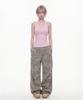 GRAVER [Woman] Ribbed Halter Sleeveless Top_2 Colors