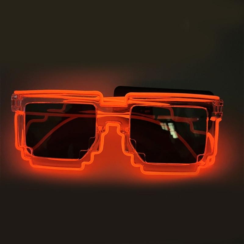 LED Light Up Sunglasses With Fashion Frame and Lens For Night Parties And Festival Event Gathering Dressingup Eyewears