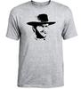 Clint Eastwood Western Cowboy Gray T-Shirt