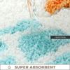 Shore Super Soft Anti Skid (40x60 cm) Super Absorbent Mats Microfibre 2000 GSM Mat for Bathroom/Bedroom/Kitchen/Door Mat/Floor Mat (Pack of 1)