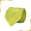 Used [New] [COLORATA] Colorata Bee Necktie (145 X 8.5cm Light Green Fine Pattern 100% Silk Jacquard Weave) Animal Bee Bee Insect Gift Present 0