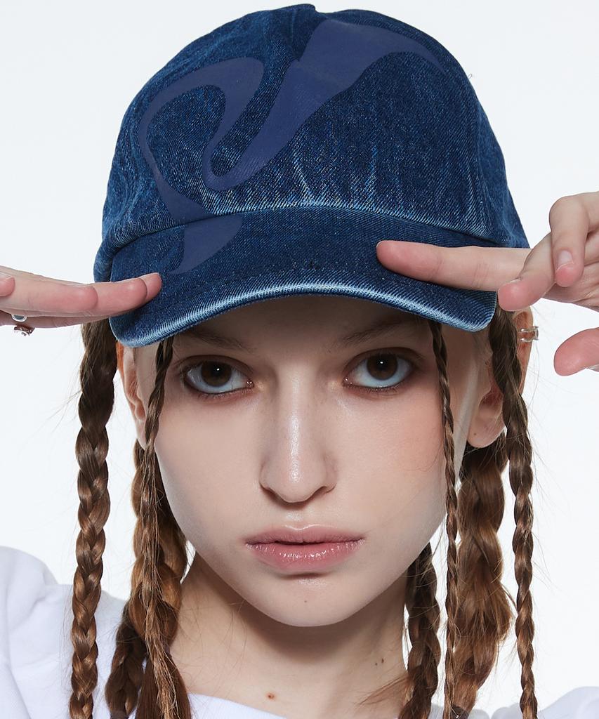 LUVISTRUE Curved L Ballcap(Navy)