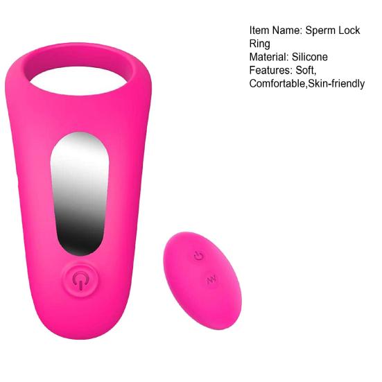 Remote Control Vibrating Cock Ring Multi-Speed Delay Ring Silicone Body-Safe Waterproof Discreet