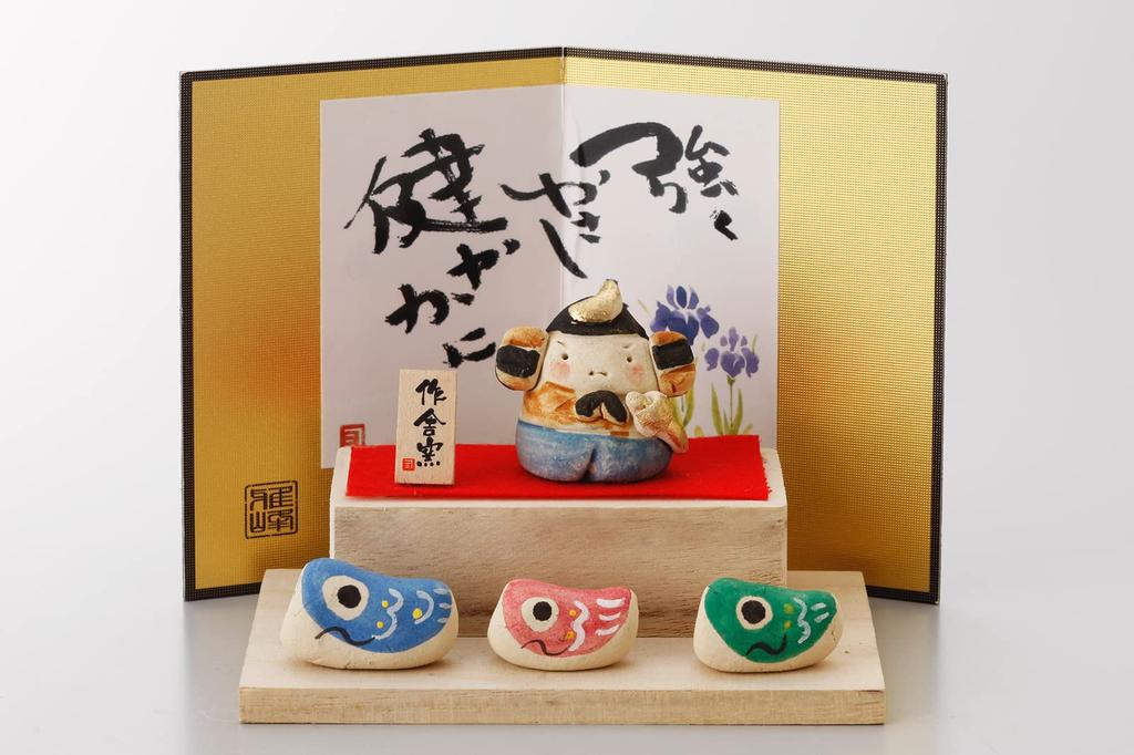 May Made In Day Mameyokan Warrior Ornament [Craftsman House] Doll, Japan, Boys' Doll,