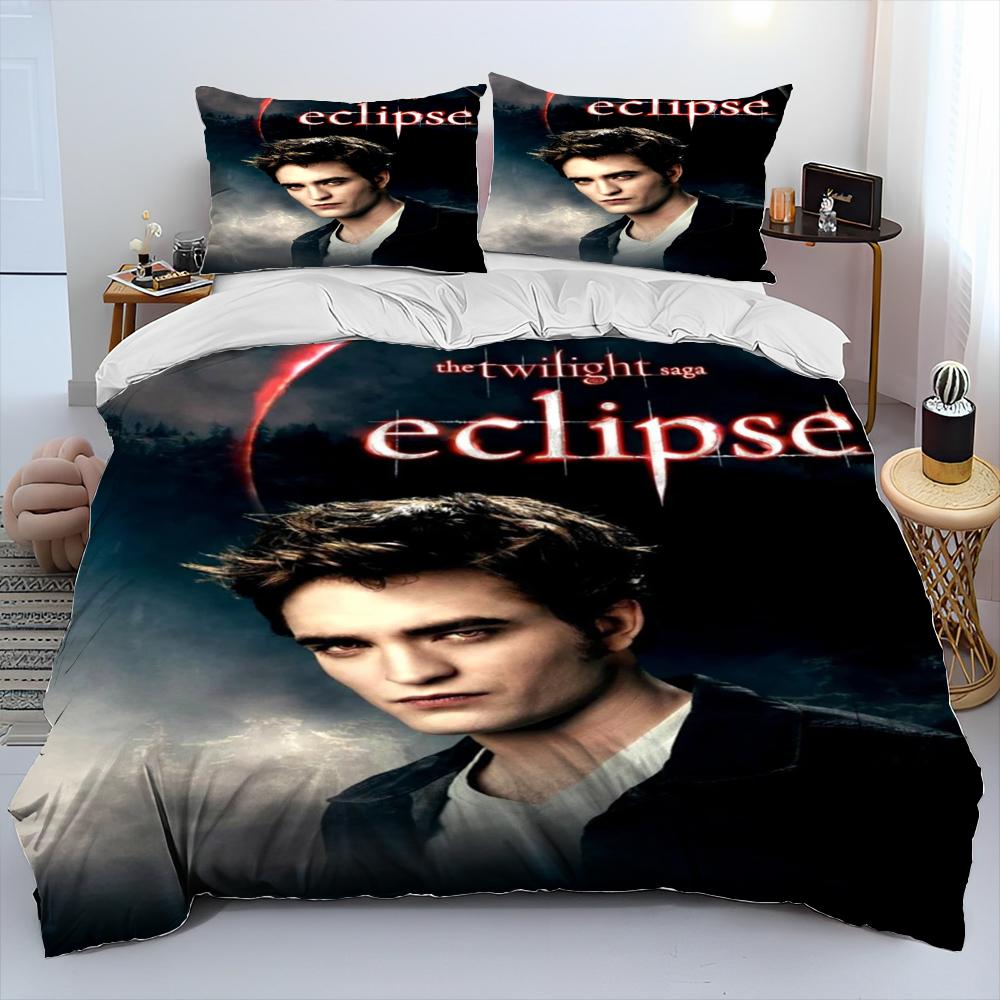 Comforter 3D The Twilight Saga Hd Printed Comforter Bedding Set Bed Set King Queen Size Bedding Set Kid