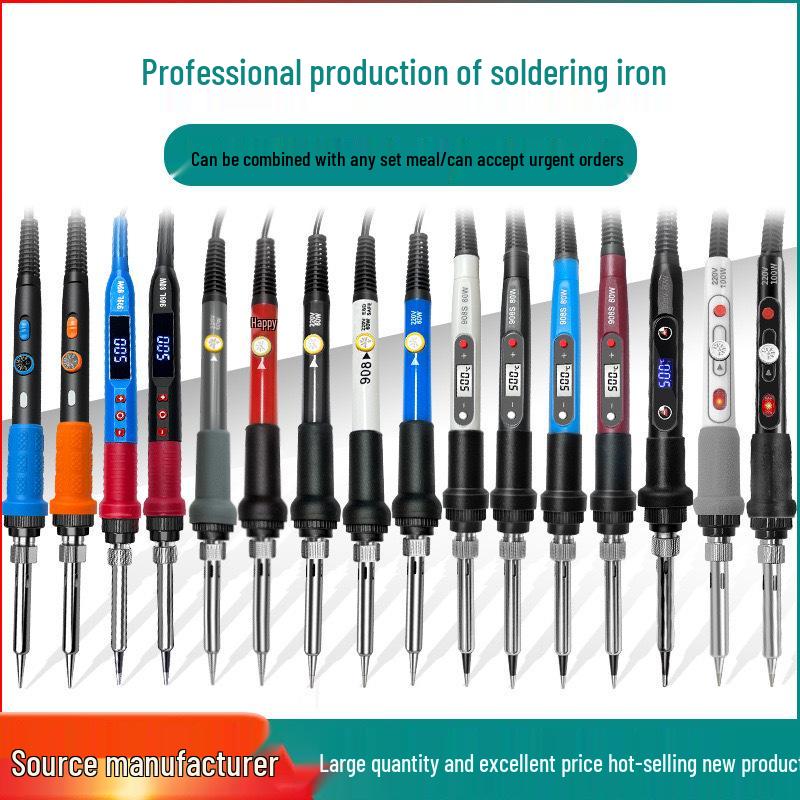 Cross-border 60W Adjustable Temperature Electric Soldering Iron Kit for Soldering and Pyrography
