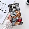 Baki the Grappler Anime Plating Phone Case For Xiaomi Redmi Note 14 15 Pro Plus 13 12 11 11S 11T 10 9S 9 5G Anti-Fall Airabag Co