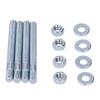Carburetor Bolt 5/16" Thread Zinc Plated 3.5" Length 4-Piece Steel Carburetor Bolt Set