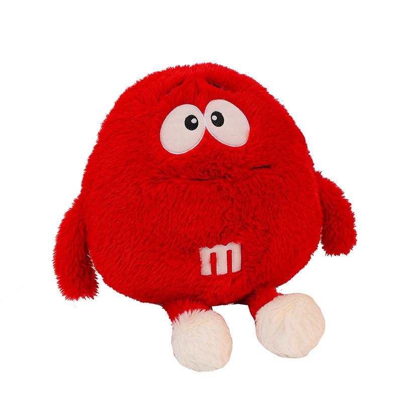 Chocolate Bean Doll Plush Toy Girls Sleeping Pillow Doll Rag Doll Gift for Best Friends and Children