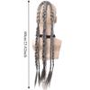 Long Viking Hair Extensions Clip In Handcrafted Braids Pony Tails  Renaissance Warrior Accessories