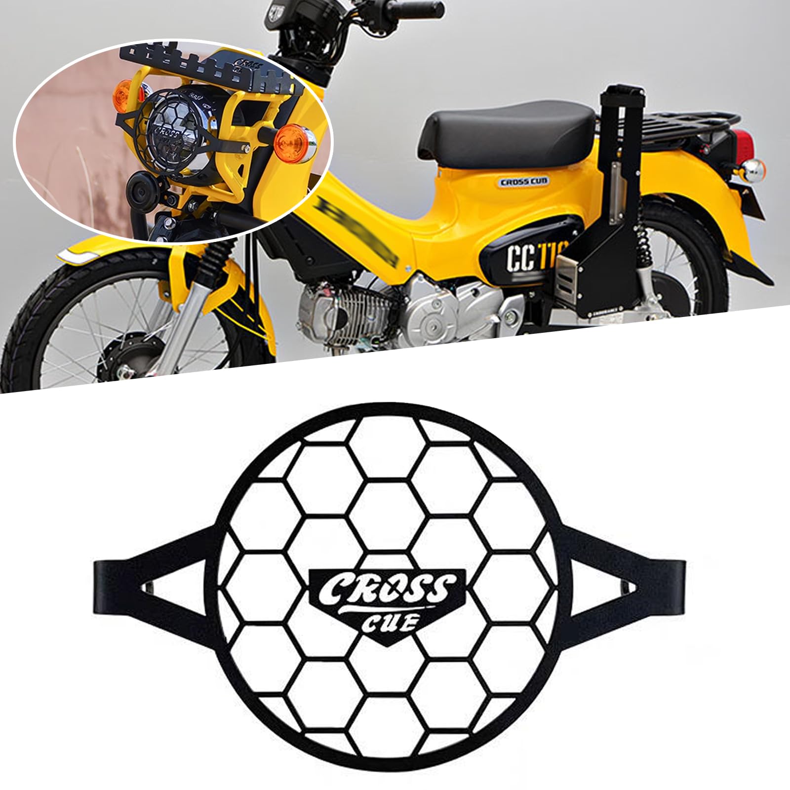 

MAORANG FOR CROSS CUB CC110 CROSS CUB CC50 2018-2024 Motorcycle Headlight Guard Protective Cover