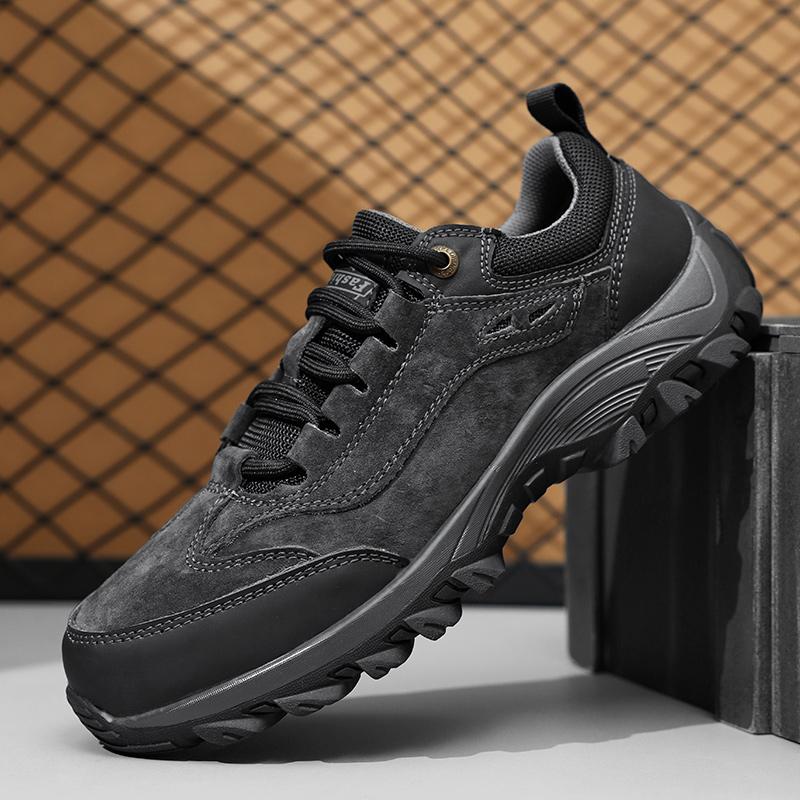 Fashion Men's Outdoor Hiking Shoes High-quality New Wear-resistant Sole Sports Leisure Shoes Lace Up Men's Oxford Shoes Versatile