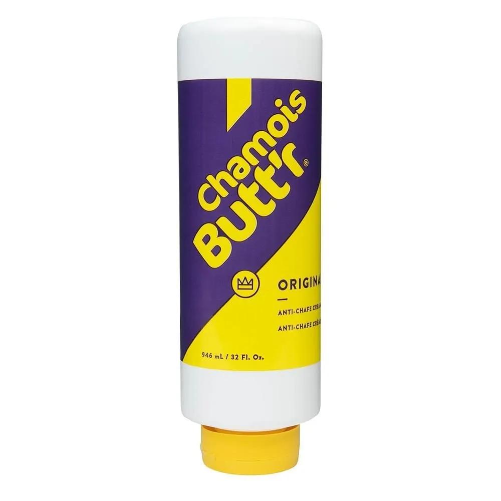 Chamois Buttr Cream 946ml 1 Pack Original Chamois Buttr Original Anti-Chafe Cream, 32 ounce tube