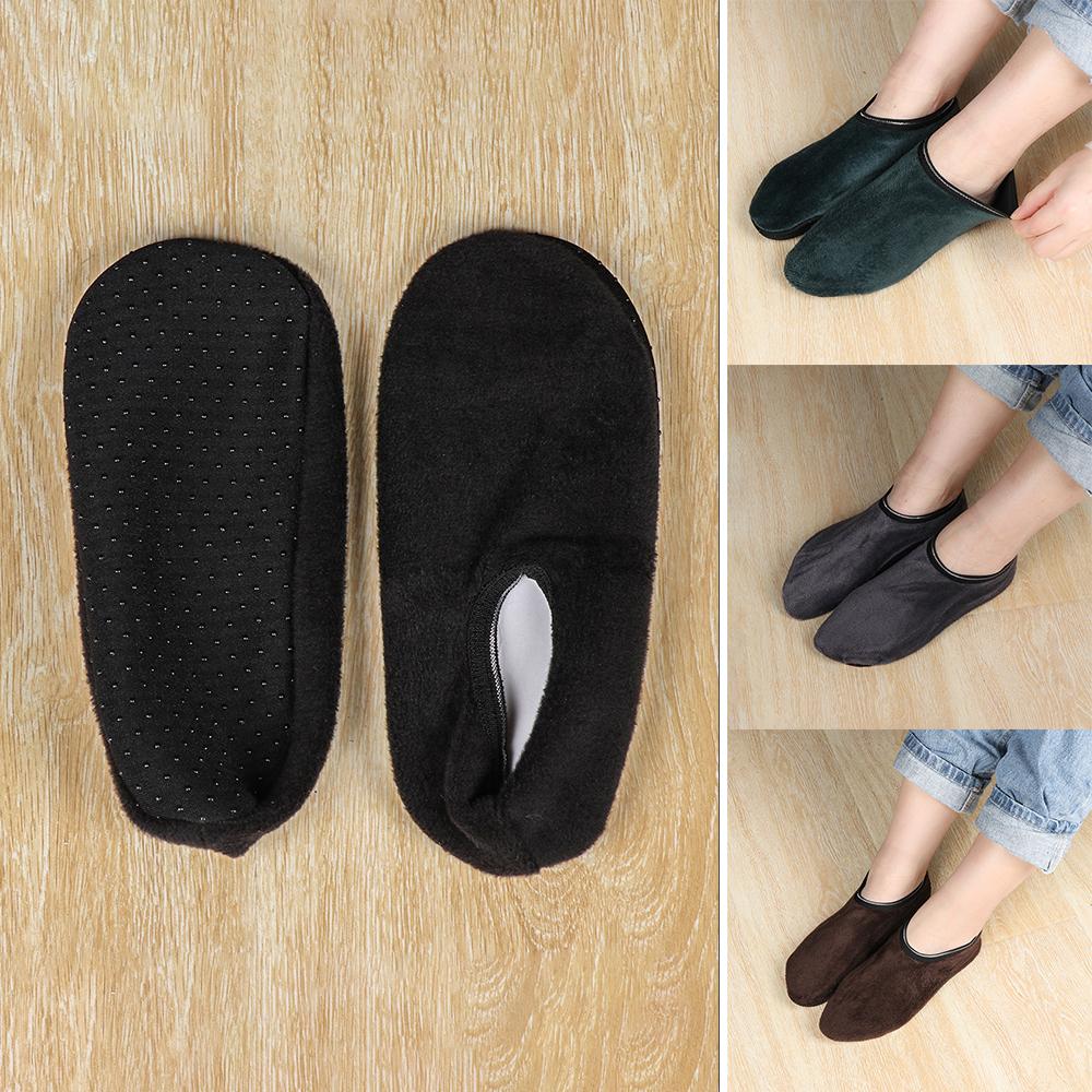 

Gift Men Women Antislip Thicken Velvet Winter Warm Thermal Socks Bedroom Floor Socks