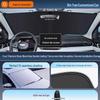 Geely Car Sunshade: Heat-Insulation Windshield Curtain for 25 Models, including Xingyue L, Xingyuan, Xingrui, Emgrand, Boyue L, and Panda MINI.