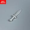 10pcs MY OWN CREATION Blocks Medieval Solider Weapon Compact Sword 10053 Action Figure Add-Ons Building Blocks Children Playthings