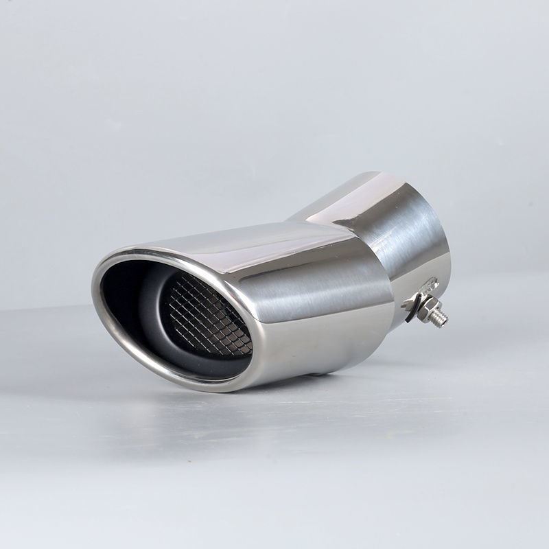 Stainless Steel Exhaust Pipe Muffler Tailpipe Muffler Tip For Lexus UX 200H 250H 260H - Car Rear Tail Throat Accessories