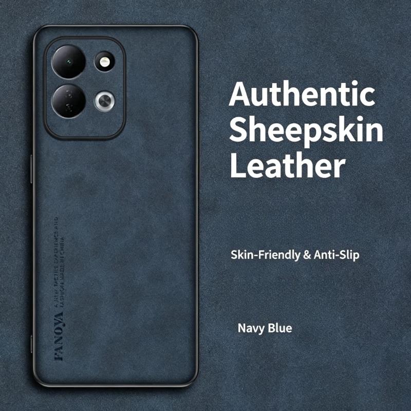 Απλή Αντικραδασμική Θήκη από Δέρμα PU Για XIAOMI Redmi 17 4G 5G Ματ Μαλακό Πλαίσιο Σιλικόνης Προστασία Πίσω Κάλυμμα Τηλεφώνου Για Redmi 17