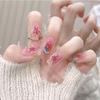 2024 Trendy 3D Firework Nail Art Stickers - Colorful & Dazzling