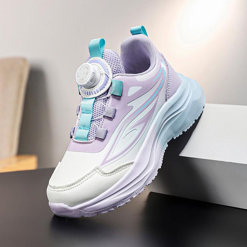 Youth style shoes Girls Lightweight Running Shoes Kids Soft Sole Non-Slip Breathable Mesh Sneakers Outdoor Indoor Use