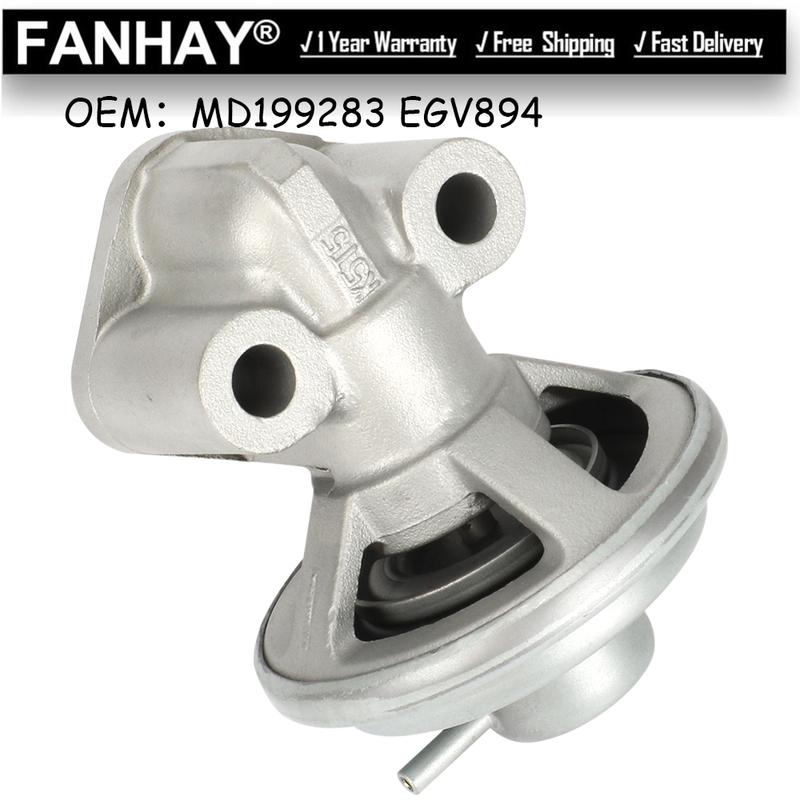 Refurbished EGR Valve Exhaust Gas For Mitsubishi 3000GT V6 3.0L 3.5L Eclipse Galant Montero Sport MD199283 EGV894 Car Accessory