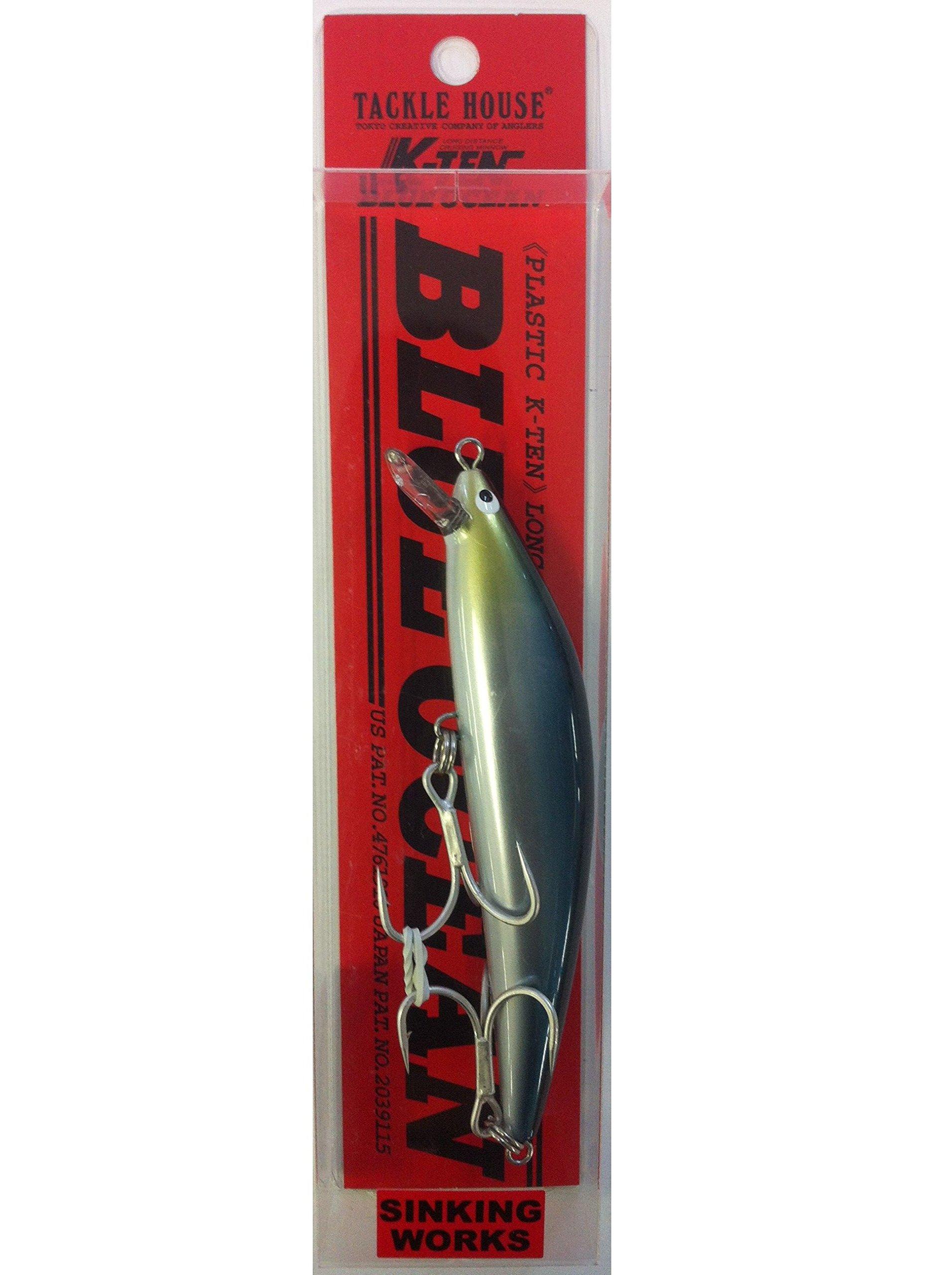 

TackleHouse Minnow Blue Ocean Sinking Works 115mm 35g Sanma Silver Sanma BK115SW K-TEN #RS