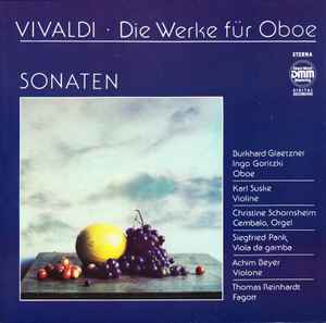 

LP Record ANTONIO VIVALDI BURKHARD GLAETZNE Die Werke Fr Oboe Sonaten 729131 ETERNA 1990 Germany Classical Used