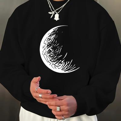 Quick-Dry, Men's Crew Neck Sweatshirt, Great for Business Trips