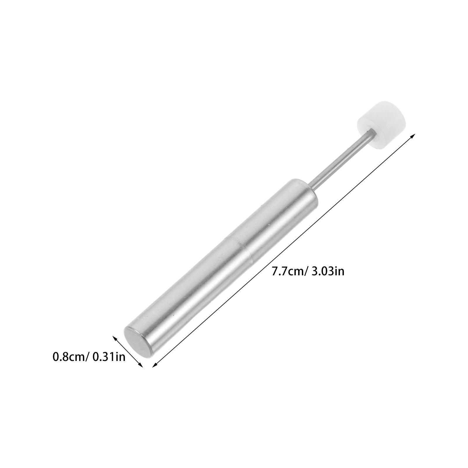 

10Pcs Stainless Steel Trash Can Lid Damper Replacement Soft Close Hydraulic Piston for Kitchen Office Wastebasket Slow Closing