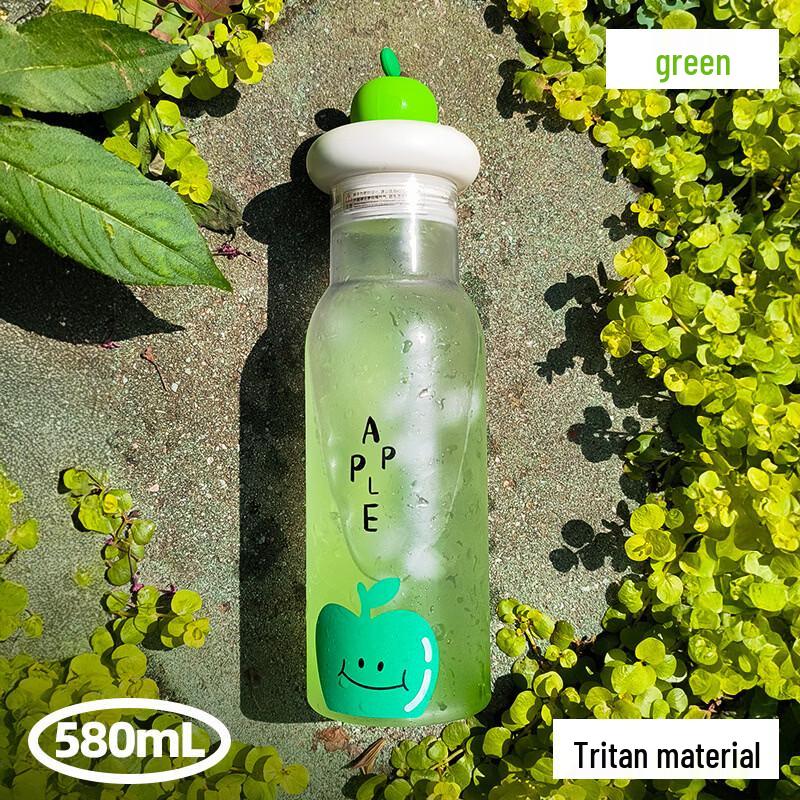 

CHILL CHILL FAMILY Cartoon Apple Tritan Portable Water Cup