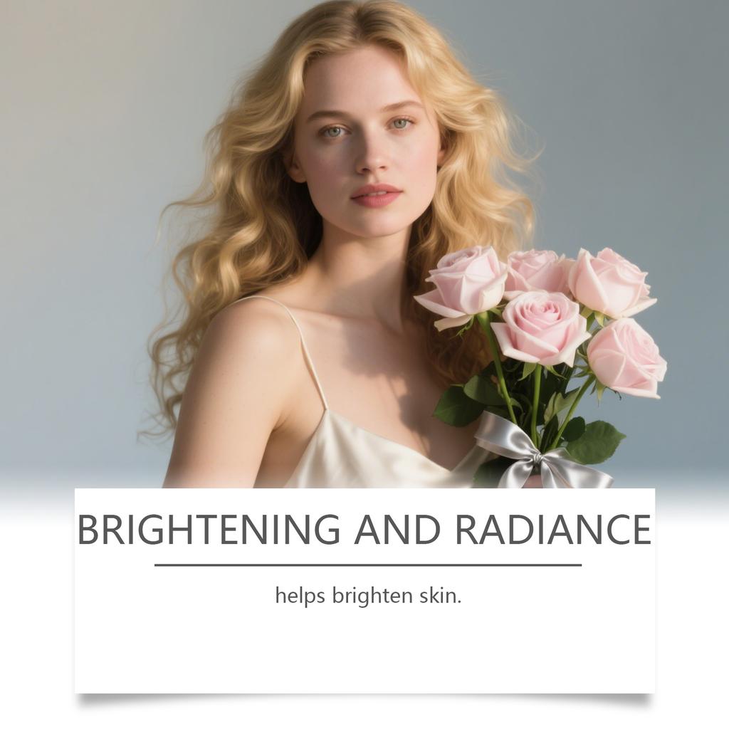 Rose Softening and Brightening Skin Essential Oil Suitable for Both Face and Body, Absorbs Quickly, Non-sticky, for Delicate and Smooth Skin