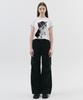 Damiswi Kitten Halftone T-Shirt_White