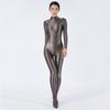 Sexy Women Oil Glossy Shiny Elastic Bodysuit Candy Color Bodycon Tights Jumpsuits One Pieces Thong Cosplay Maid Shaping Leotard