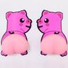 1/5 Pairs 3D Solid Silica Gel Phone Decoration Wall Stickers Refrigerator Anti-Collision Decals Creative Cartoon Car Sticker