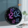 RGB LED Digital Wall Clocks Intelligent Wifi App Control Temperature Date Week Display Multi-functional Electronic Alarm Clock