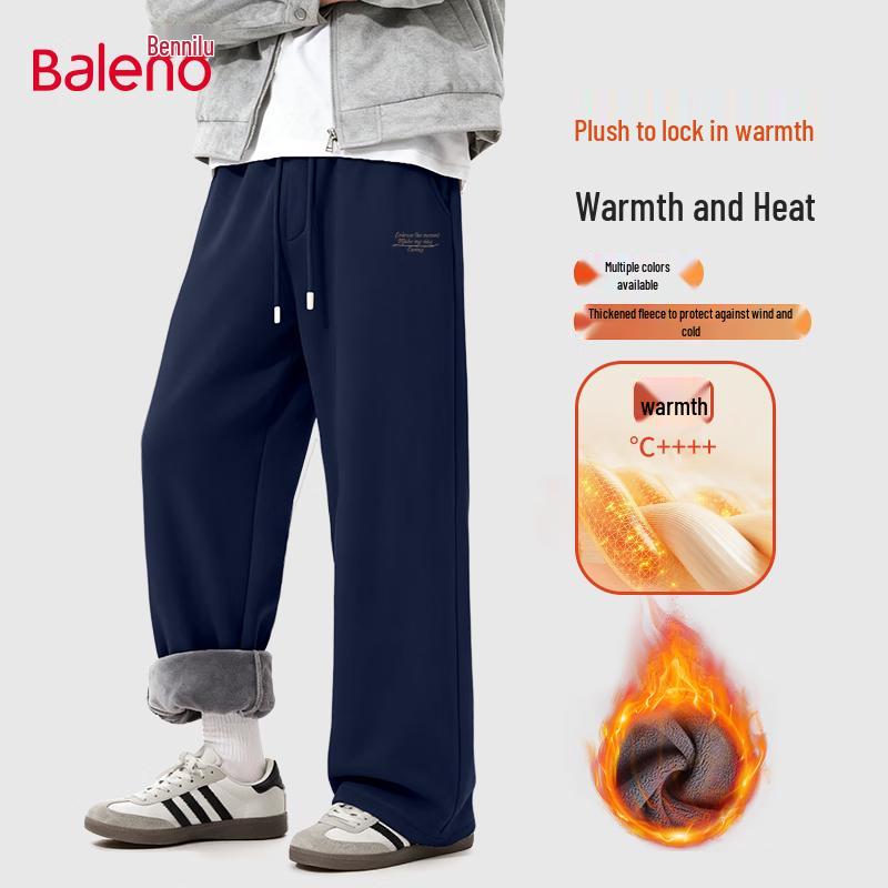 Мужские зимние термофлисовые брюки широкого кроя Baleno 2XL