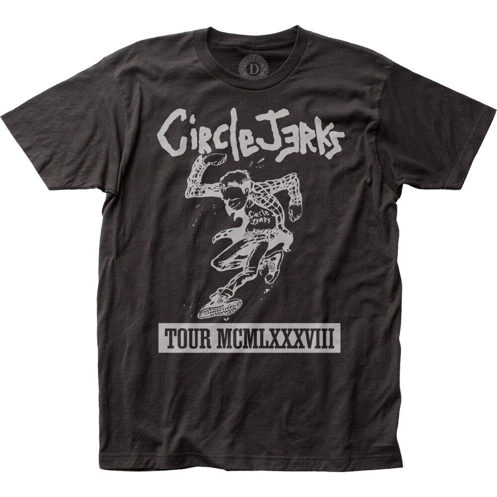 

Футболка унисекс Circle Jerks 1988 Tour Rock N Roll Music Band
