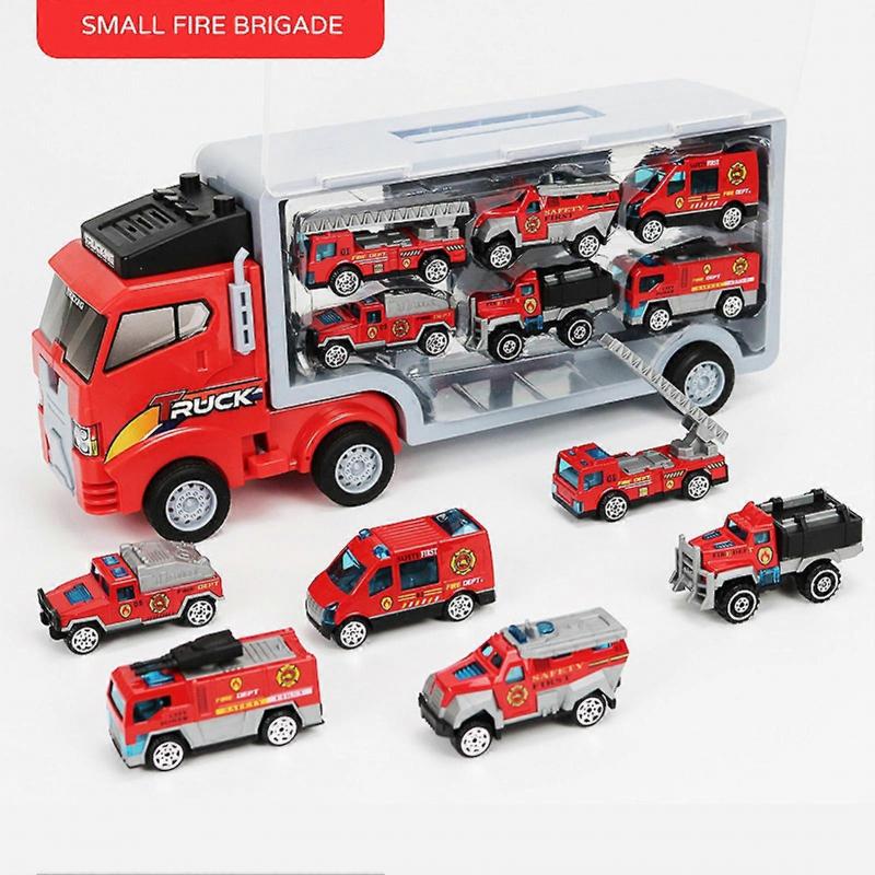 Sada nákladního auta s 6 odlévanými vozidly Hračky nákladních aut Auta pro dívky chlapce batolata