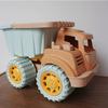 1pc Kids Dump Truck Toy  Pull Back Tiltable Bucket,Durable Plastic Construction Vehicle for Beach,Snow,Sand Play Educational Engineering Car