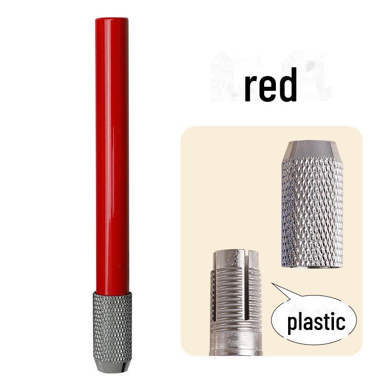 Dobbelt-hodet metall- og treblyantforlenger