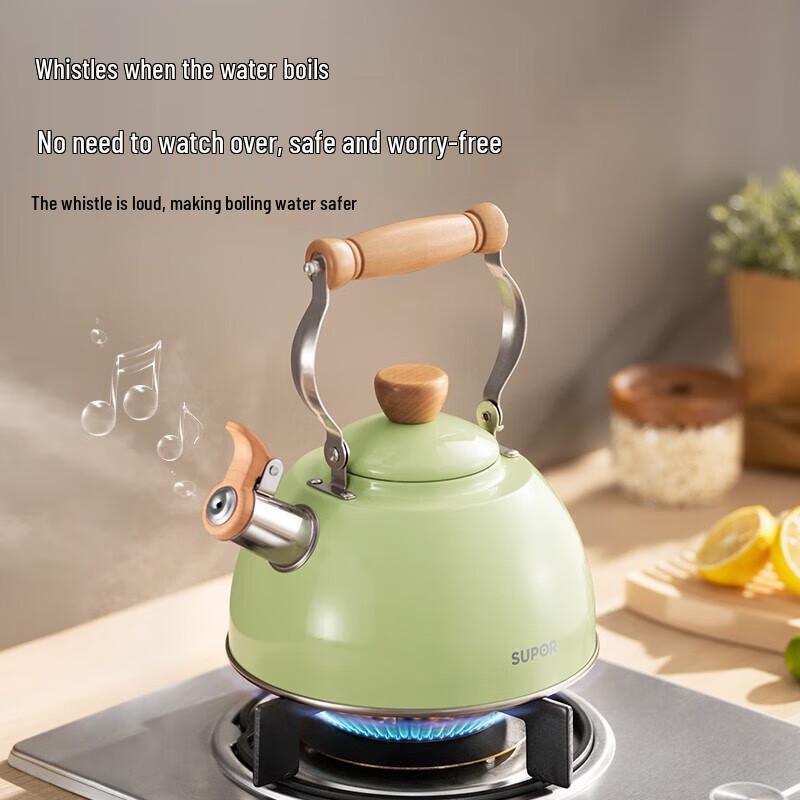 

Supor 304 Stainless Steel Whistling Kettle