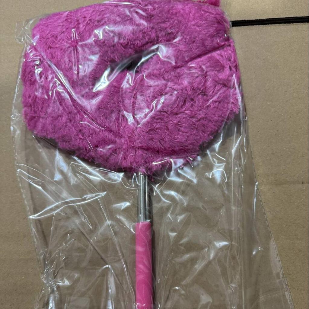 Retractable High-Altitude Fiber Feather Duster for Household Cleaning