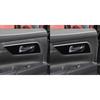 For Nissan Altima 2013-2018 Real Carbon Fiber Rear Door Trim Strip Sticker Auto Interior Decorative Decal Accessory