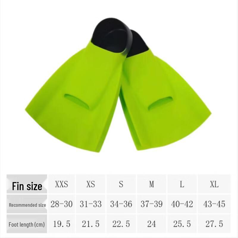 PULIAN Silicone Short Swimming Fins