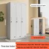 WEZHO Three-Door Metal Storage Locker
