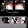 HUDA GIRL Natural Hair Color root touch up for grey hair, Non-Toxic white hair coverage touch up Hair Dye Pencil for Men & Women (Black)